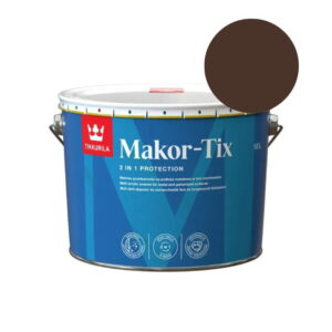 Tikkurila Makor-Tix BRĄZ CZEKOLADOWY farba do dachu 10L